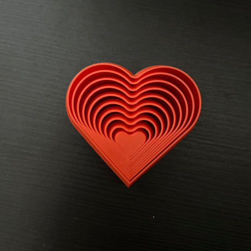 3D-print Fidget-hjerte